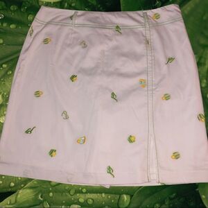 Nwot State ments brand white embroidered skort.